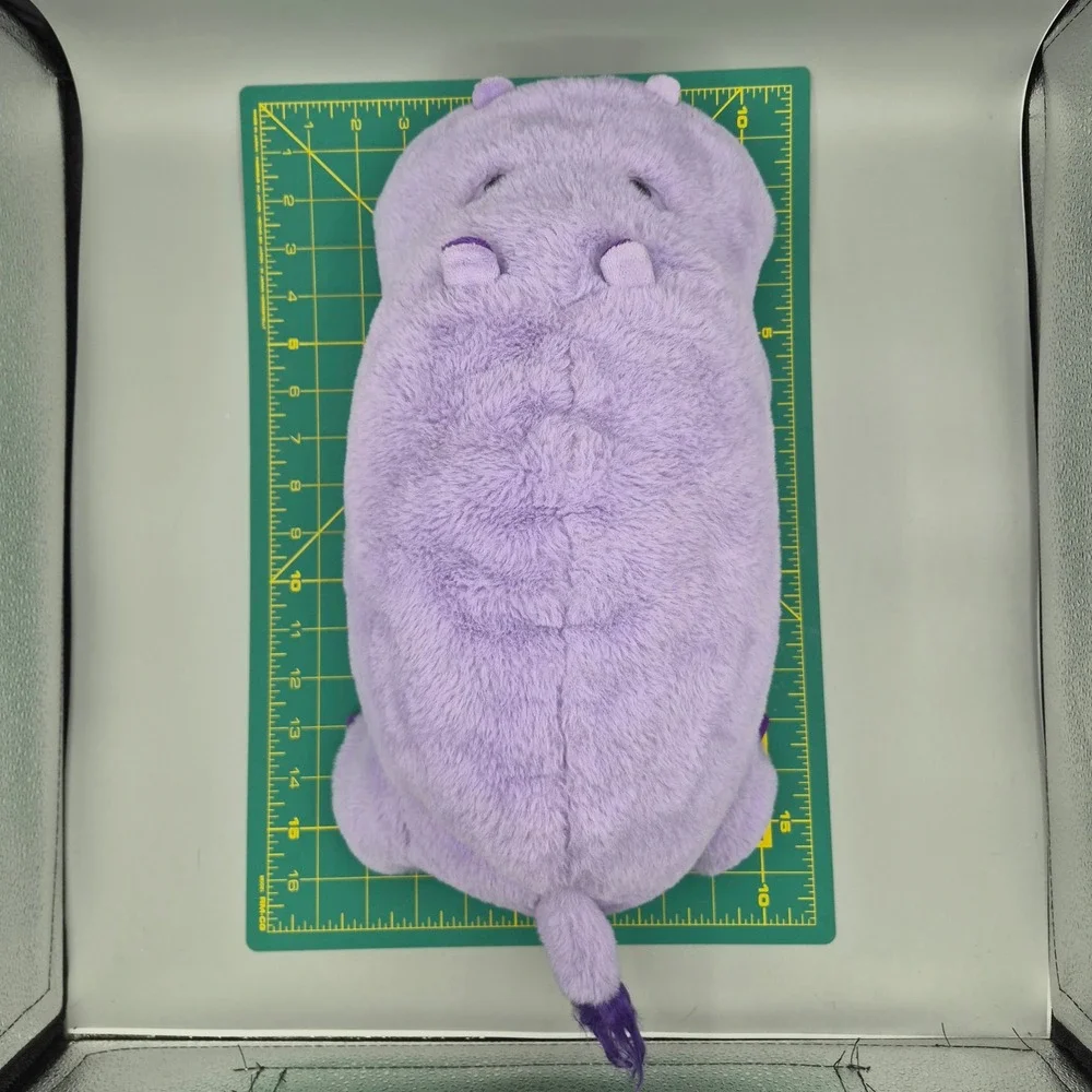 Giggle Scape Purple Hippo Plush Stuffed Animal Target 2024 Fuzzy Faux Fur 15in